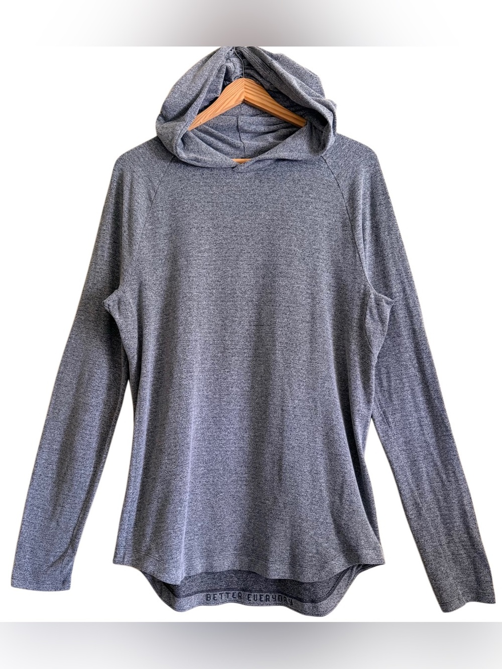LULULEMON Men’s Athletic Outdoor Fitness Training Lightweight Drysense Hoodie L